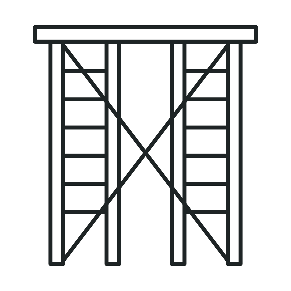 Scaffolding stock from traditional systems to modern alloy towers and expertise in live, occupied environments 